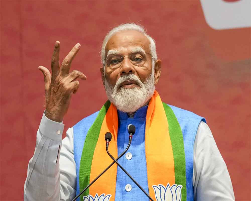 Those filled with hate not leaving any chance to defame India: Modi