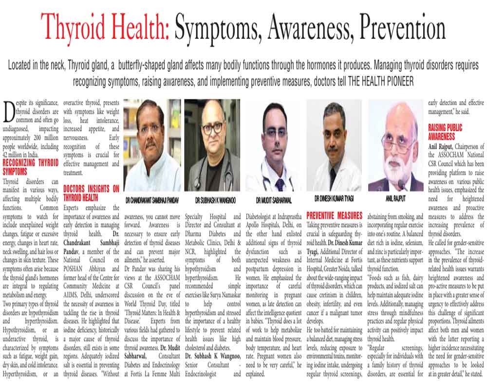 Thyroid Health: Symptoms, Awareness, Prevention