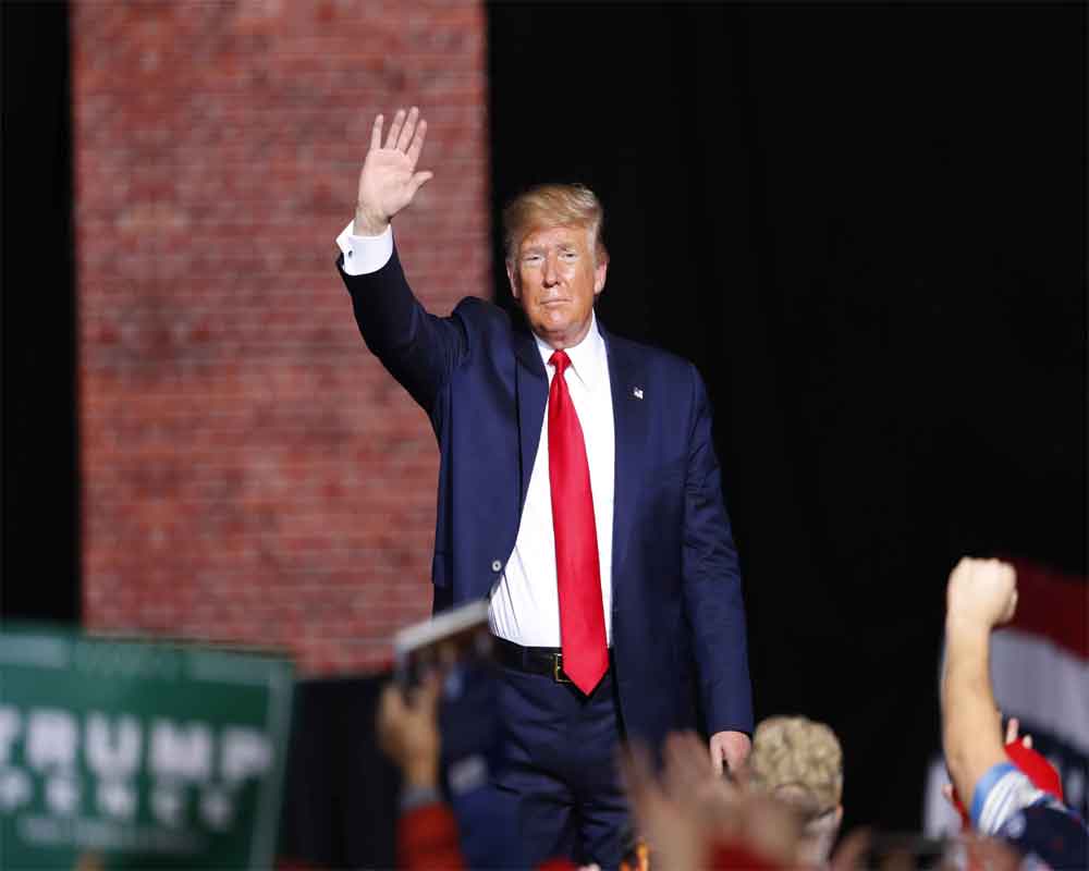 Trump is joined by South Carolina leaders at New Hampshire rally as he tries to undercut Haley