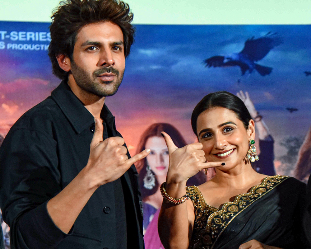 We hit it off: Kartik Aaryan working with Vidya Balan, Madhuri Dixit Nene on 'Bhool Bhulaiyaa 3'