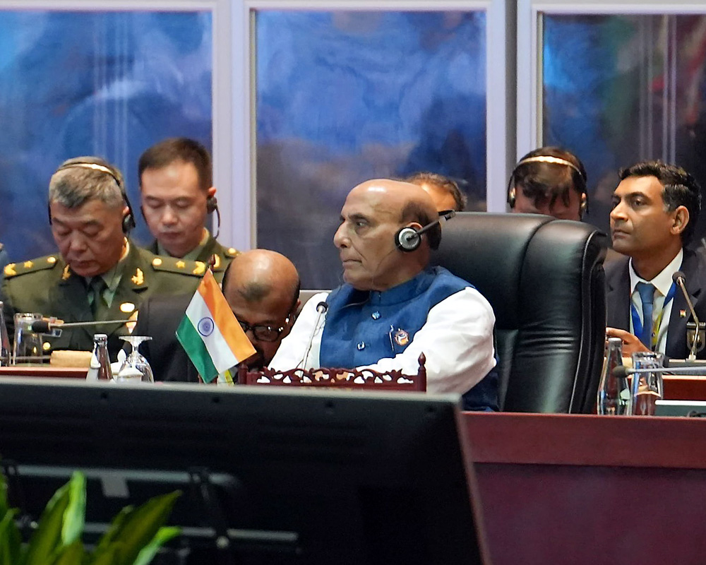 World should embrace Buddhist doctrines to resolve conflicts: Rajnath at Laos meet