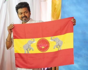 Actor-politician Vijay unveils party flag, gears up for 2026 Assembly polls