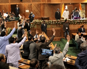 Amid uproar, J-K Assembly passes resolution seeking restoration of special status