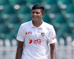 Bangladesh rising pace sensation Nahid Rana confident and ready for India Test series