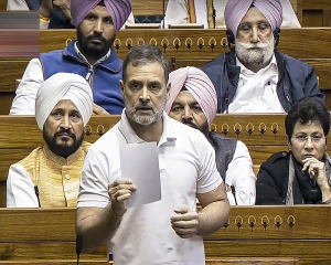 BJP ridiculing Savarkar when it talks of protecting Constitution: Rahul Gandhi in Lok Sabha