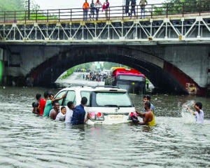 Capital of monsoon misery