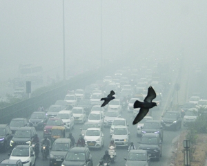 Delhi under toxic shroud,  50 per cent govt staff to WFH