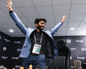 Don't want to touch it just yet: Gukesh after seeing WC trophy