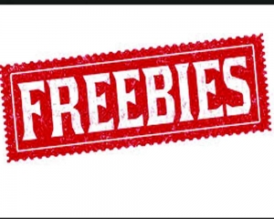 Give freebies only when essential and unavoidable