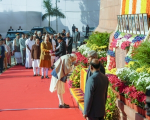 Lok Sabha pays tribute to martyrs of 2001 terror attack on Parliament