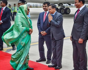 Modi's swearing-in ceremony: Bangladesh PM Hasina, Seychelles VP Afif arrive in Delhi