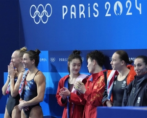 One down, seven to go: China wins first diving gold as it pursues unprecedented sweep of all eight