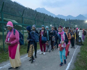 Over 28,000 pilgrims visit Amarnath cave shrine in first two days