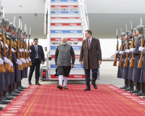 PM Modi arrives in Kazan for BRICS Summit, to meet President Putin, Xi