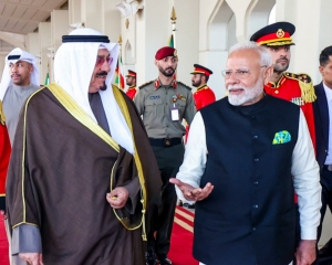 PM Modi leaves for home after concluding Kuwait visit