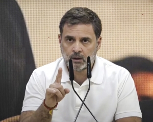 Rahul Gandhi demands Adani's immediate arrest, probe against Sebi chief