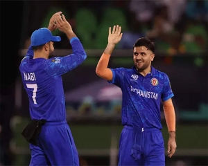 Spirited Afghans clip Kiwi wings, secure 84-run upset win in T20 World Cup