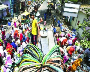 Water crisis in Delhi is entirely man-made