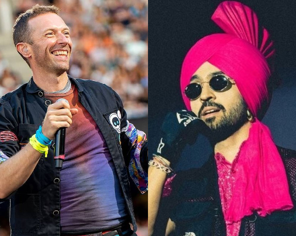 Chris Martin gives 'Punjabi aa gaye oye' shoutout to Diljit Dosanjh at Abu Dhabi concert