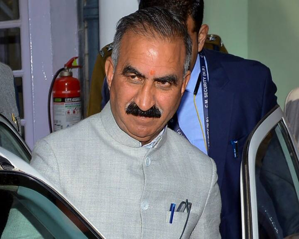 CM Sukhu visits fire-affected area in Himachal, announces Rs 7 lakh for reconstruction of houses