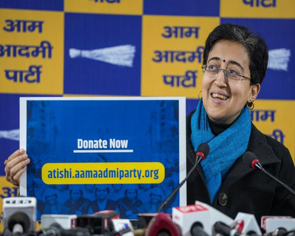 Delhi CM Atishi launches crowdfunding campaign to contest assembly polls