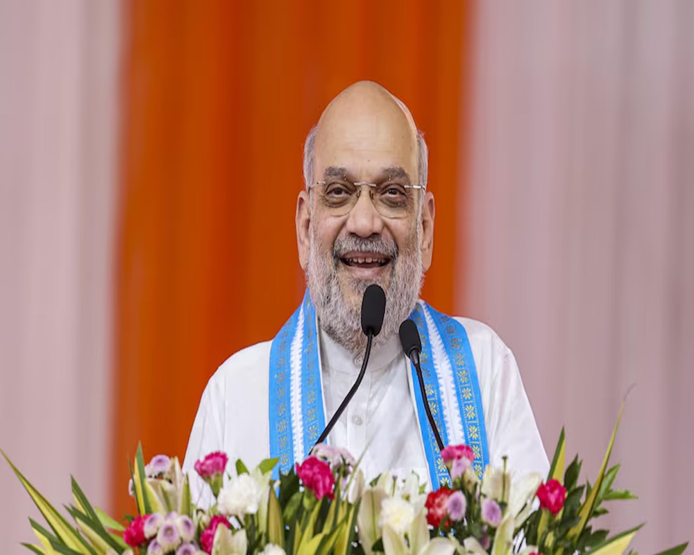 Despite born in poverty, Modi never harboured any negativity, says Shah in PM's hometown