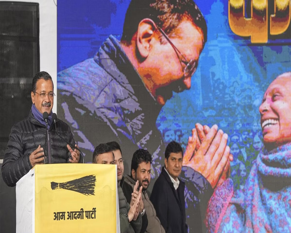 Fight between politics of work and abuse: Kejriwal on Delhi polls