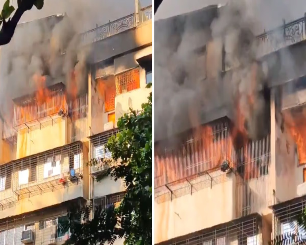 Fire at residential building in Mumbai; no casualty