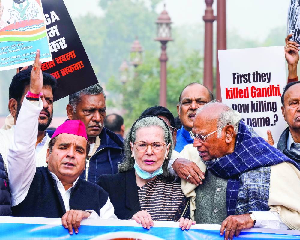 G RAM-G bill: Opposition protests in Parliament complex