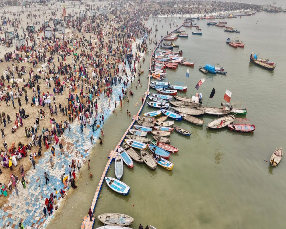 Hashtag 'Ekta Ka Maha Kumbh' tops social media trends on first day of Mela