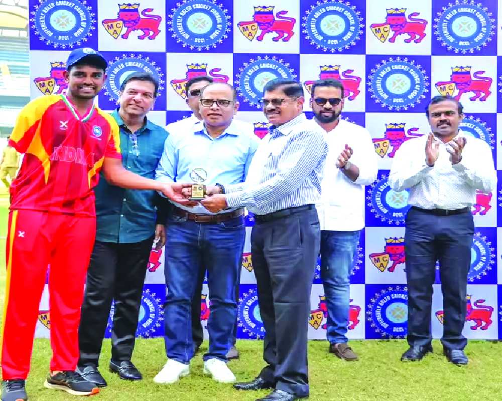 India A beat India Seniors in Physical Disability t20