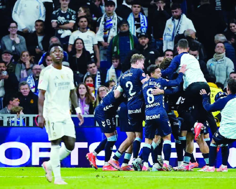 La Liga: Real Madrid lose 2-0 to Celta Vigo