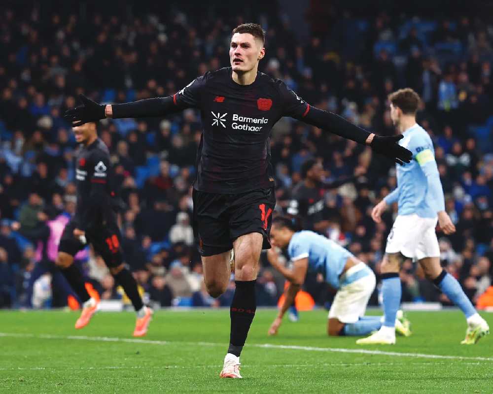 Leverkusen stuns Manchester City