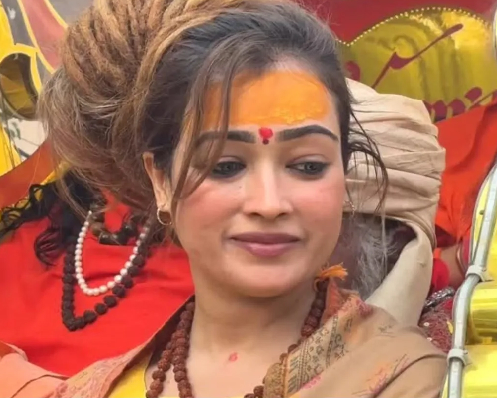 Maha Kumbh: Controversy over influencer taking part in traditional procession of seers