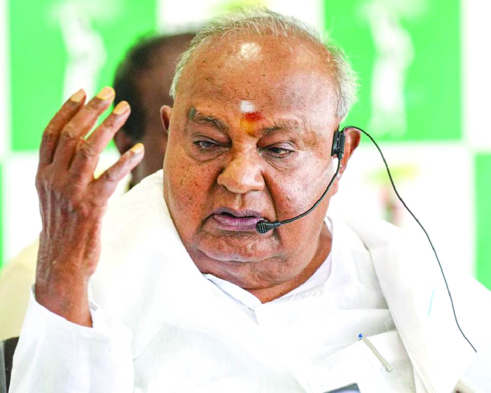 Opposition will suffer over Vote Chori claims: Ex-PM Deve Gowda