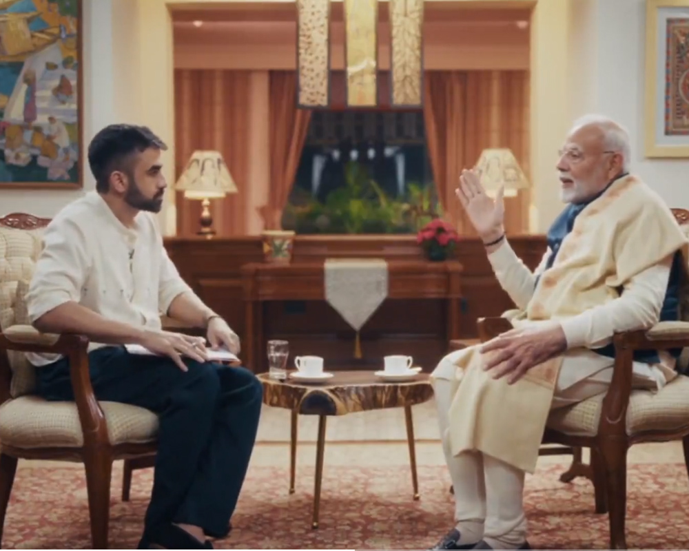 PM Modi makes podcast debut