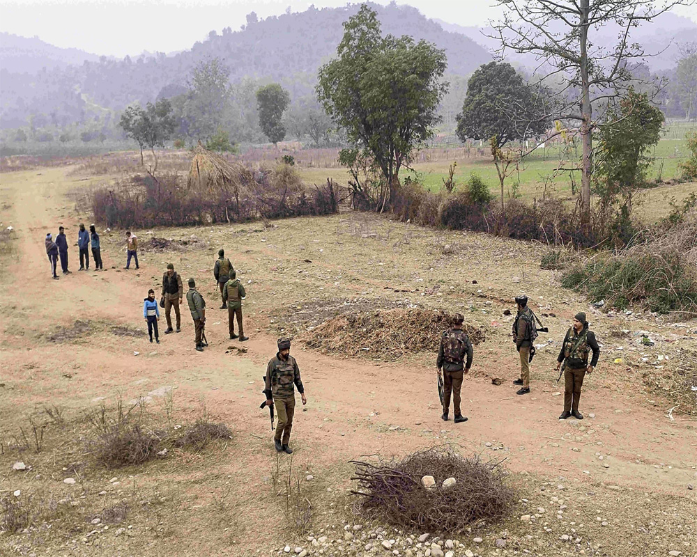 Search ops to track down terrorists spotted near LoC in Jammu intensifies on day 2