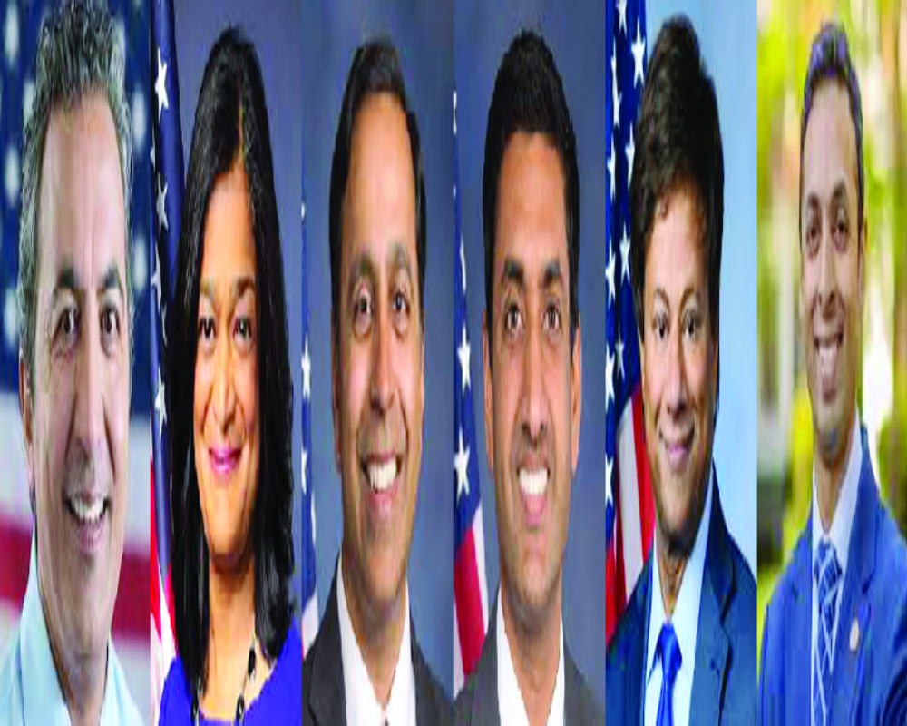 Six Indian Americans sworn-in as members of US House of Representatives