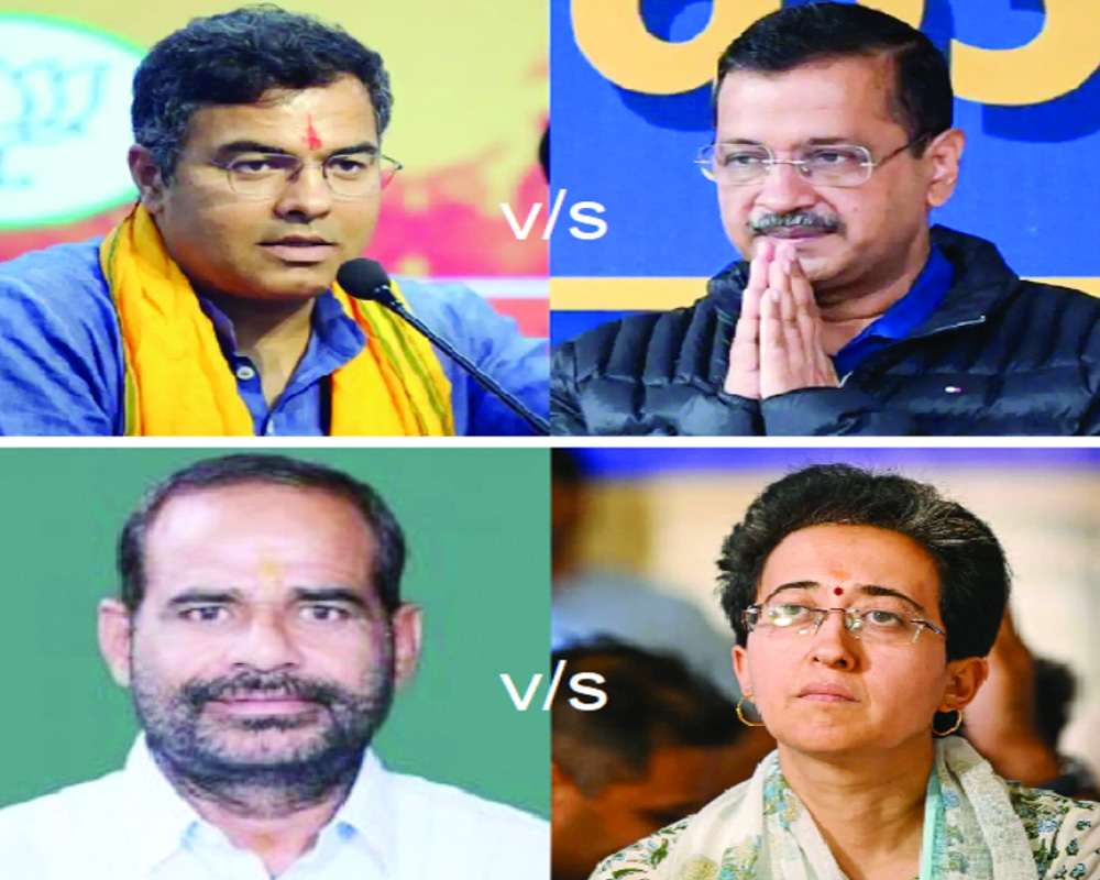 Verma, Bhiduri vs Kejriwal,  Atishi: High stakes Delhi polls