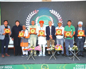 Agro-innovators shine at first Kisan of India Samman