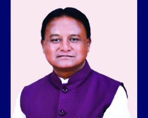 CM Majhi hails Ram temple saffron flag as shankalp se siddhi