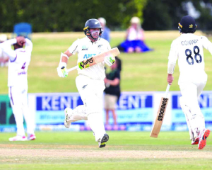 Conway, Latham pile on the runs as New Zealand sets the West Indies 462 to win the 3rd test