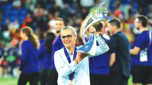 England women’s head coach Sarina Wiegman awarded with honorary damehood