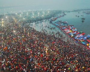 Govt estimates 45 Cr people will attend Maha Kumbh; managing crowd major challenge for police