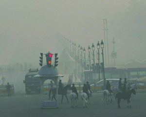 Govt orders 50% work from home as pollution worsens