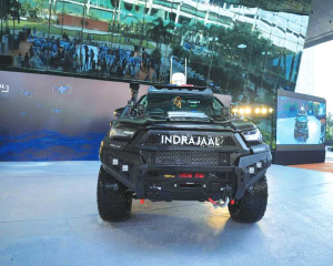 Indrajaal unveils Ranger, India’s first anti-drone patrol vehicle