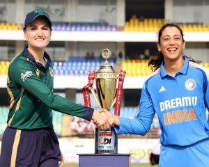 Ireland opt to bat in first Women's ODI against India