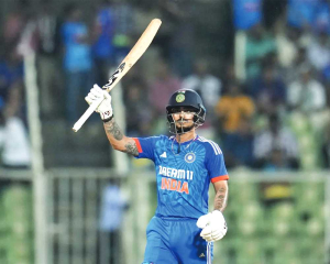 Kishan’s ton lifts Jharkhand; Rajasthan win by 1 run vs Karnataka