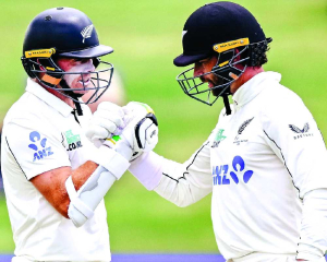 Latham-Conway stand puts New Zealand in control against West Indies