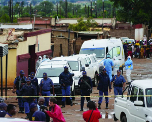 Nine killed in South African pub shooting